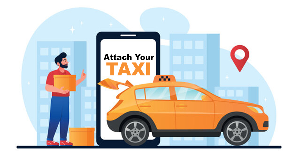 cab trav Attach your taxi